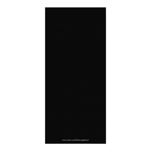 Nail Salon prijslijst Rack Kaarten Reclamekaart (Achterkant)