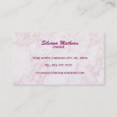 Nail Salon Slogans Visitekaartjes (Achterkant)