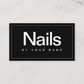 Nail Salon Visitekaartje (Voorkant)