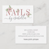 Nail Salon Visitekaartje (Voorkant / Achterkant)