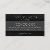 Nail Salon Visitekaartje (Achterkant)