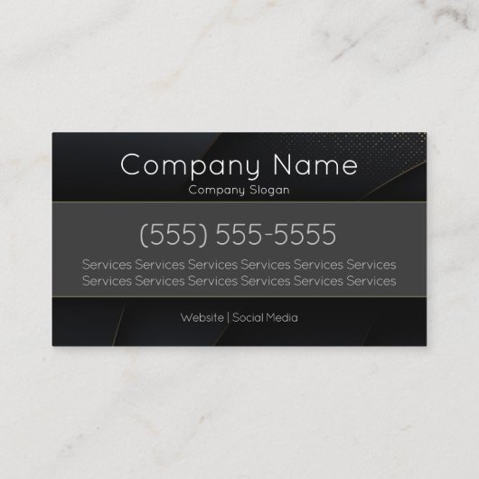 Nail Salon Visitekaartje (Achterkant)