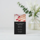 Nail Salon Visitekaartje (Staand voorkant)