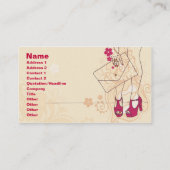 Nail Salon Visitekaartje (Achterkant)