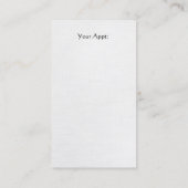 Nail Salon Visitekaartje (Achterkant)