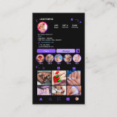 Nail Salon Visitekaartje (Voorkant)