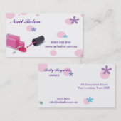 Nail Salon Visitekaartje (Voorkant / Achterkant)