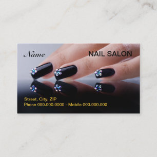 Nail Salon Visitekaartje Afsprakenkaartje