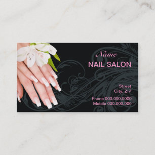 Nail Salon Visitekaartje Afsprakenkaartje