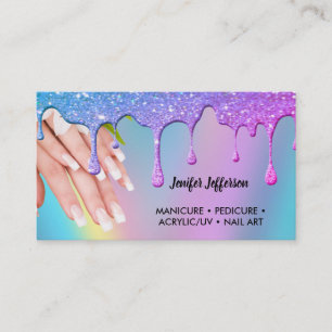 Nail Salon Visitekaartje Afsprakenkaartje