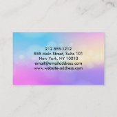 Nail Salon Visitekaartje Klantenkaartje (Achterkant)