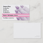 Nail Salon Visitekaartjes (Voorkant / Achterkant)