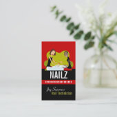 Nail Salon Visitekaartjes (Staand voorkant)