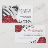 Nail Salon Visitekaartjes Afsprakenkaartje (Voorkant / Achterkant)