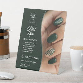 Nail Spa Custom voetstuk teken Reclamebord Met Voetstuk