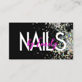 Nail Studio Designer Galaxy Art Neon Visitekaartje (Voorkant)