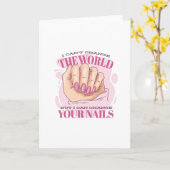 Nail Studio Kaart (Gele Bloem)