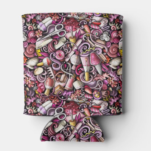 Nail Studio Pattern Blikjeskoeler (Achterkant)