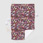 Nail Studio Pattern Golfhanddoek (Insitu)