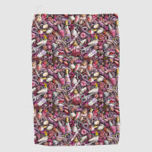 Nail Studio Pattern Golfhanddoek (Voorkant)