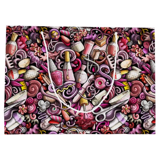 Nail Studio Pattern Groot Cadeauzakje (Achterkant)