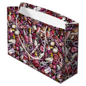 Nail Studio Pattern Groot Cadeauzakje (Achterkant Gekanteld)