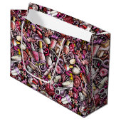Nail Studio Pattern Groot Cadeauzakje (Voorkant Gekanteld)