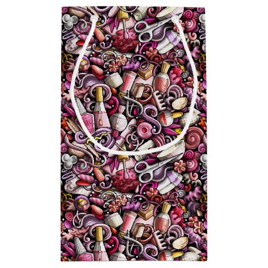 Nail Studio Pattern Klein Cadeauzakje (Achterkant)