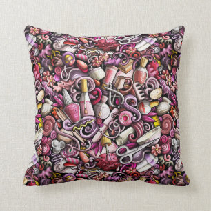Nail Studio Pattern Kussen