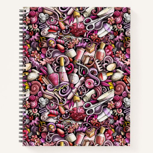 Nail Studio Pattern Notitieboek (Voorkant)
