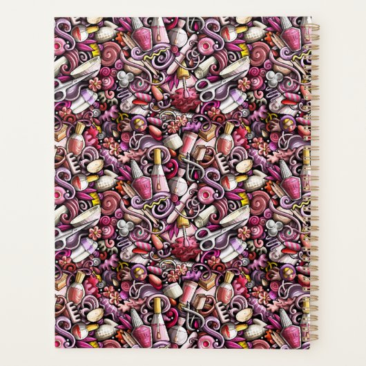 Nail Studio Pattern Planner (Achterkant)