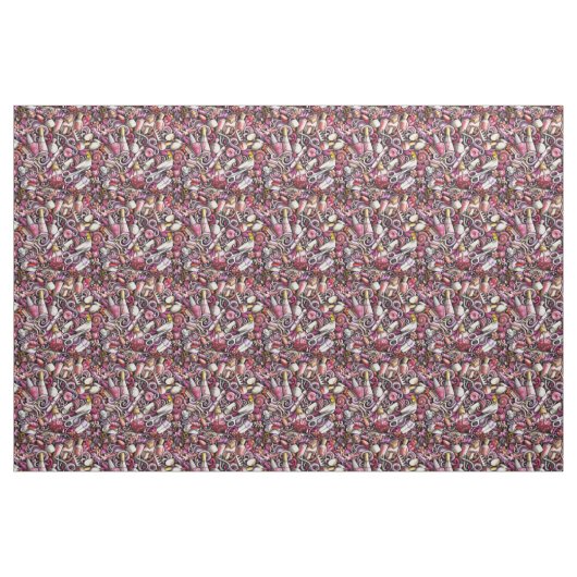 Nail Studio Pattern Stof (Fat Quarter)