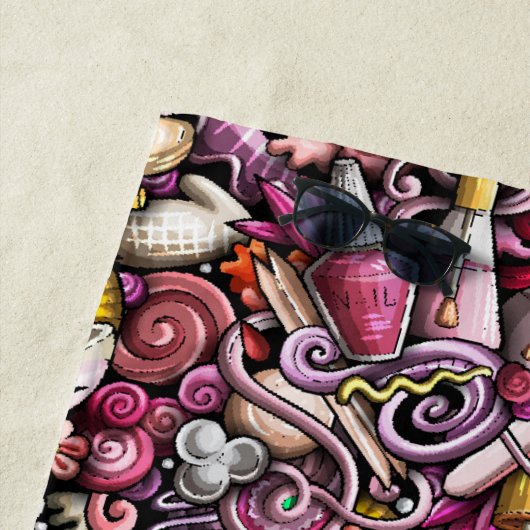 Nail Studio Pattern Strandlaken (In situ)