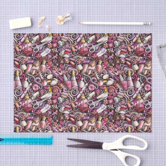 Nail Studio Pattern Tissuepapier (Craft)