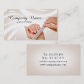 Nail Stylist/Manicure Specialist Beauty Hands Visitekaartje (Voorkant / Achterkant)