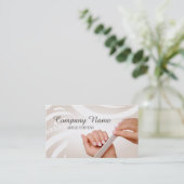 Nail Stylist/Manicure Specialist Beauty Hands Visitekaartje (Staand voorkant)