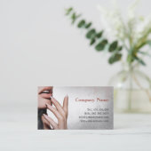 Nail Stylist/Manicure Specialist Beauty Hands Visitekaartje (Staand voorkant)