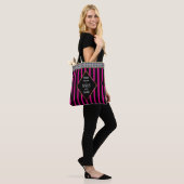 Nail Tech Bag, Name Insert, Manicurist, Black Tote Bag (Op model)