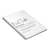 Nail Tech Definition Notitieboek (Rechterzijde)