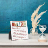 Nail Tech Definition Retro Nail Tech Fotoplaat (Insitu)