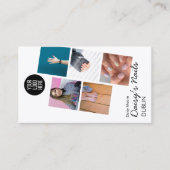 Nail Tech Foto Portfolio manicure kunst Design Visitekaartje (Voorkant)