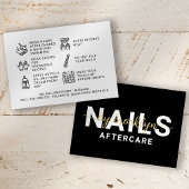 Nail Tech Gel Poolse Aftercare Card Visitekaartje