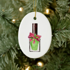 Nail tech gift - Nail poolse schilderij Keramisch Ornament