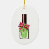 Nail tech gift - Nail poolse schilderij Keramisch Ornament (Voorkant)