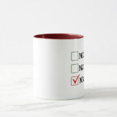 Nail Tech Kerstcadeau Mok (Midden)