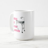 Nail Tech Manicurist Magic Mok (Voorkant links)