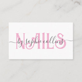 Nail Tech Nail Art Visitekaartje