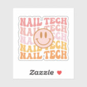 Nail Tech, Nail Tech Appreciation Gift, Manicurist Sticker (Vel)