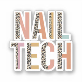 Nail Tech Nail-technicus, Manicurist Sticker
