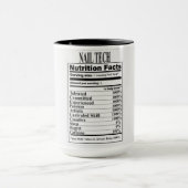 Nail Tech Nutrition Facts Mok (Midden)